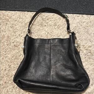 Coach Penelope Black Leather Women's Bag F16535